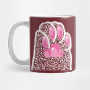 Cute cats t-shirts, cute cat's  jelly foot, funny cats feet Mug